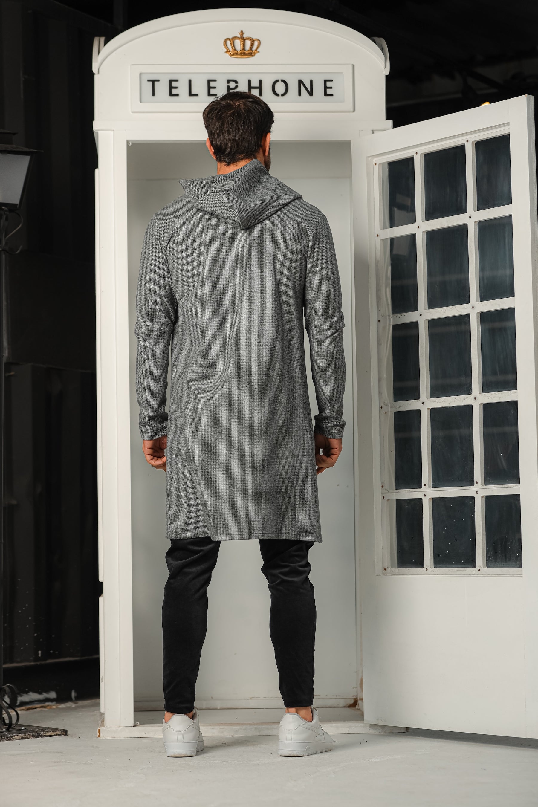 Cardigan Masculino Lãzinha Xadrez