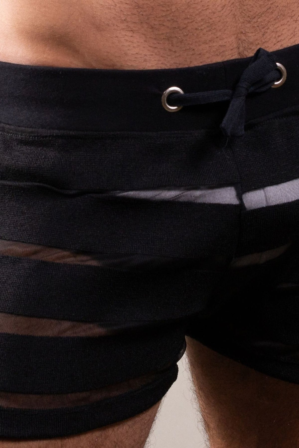 Short Masculino Malha Listrada