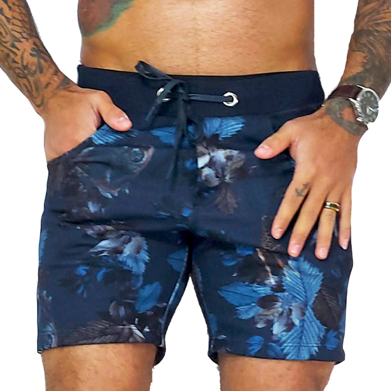 Shorts Masculino de Moletinho Estampado