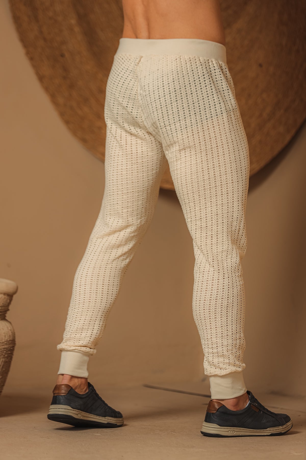 Calça Masculina em Tricô