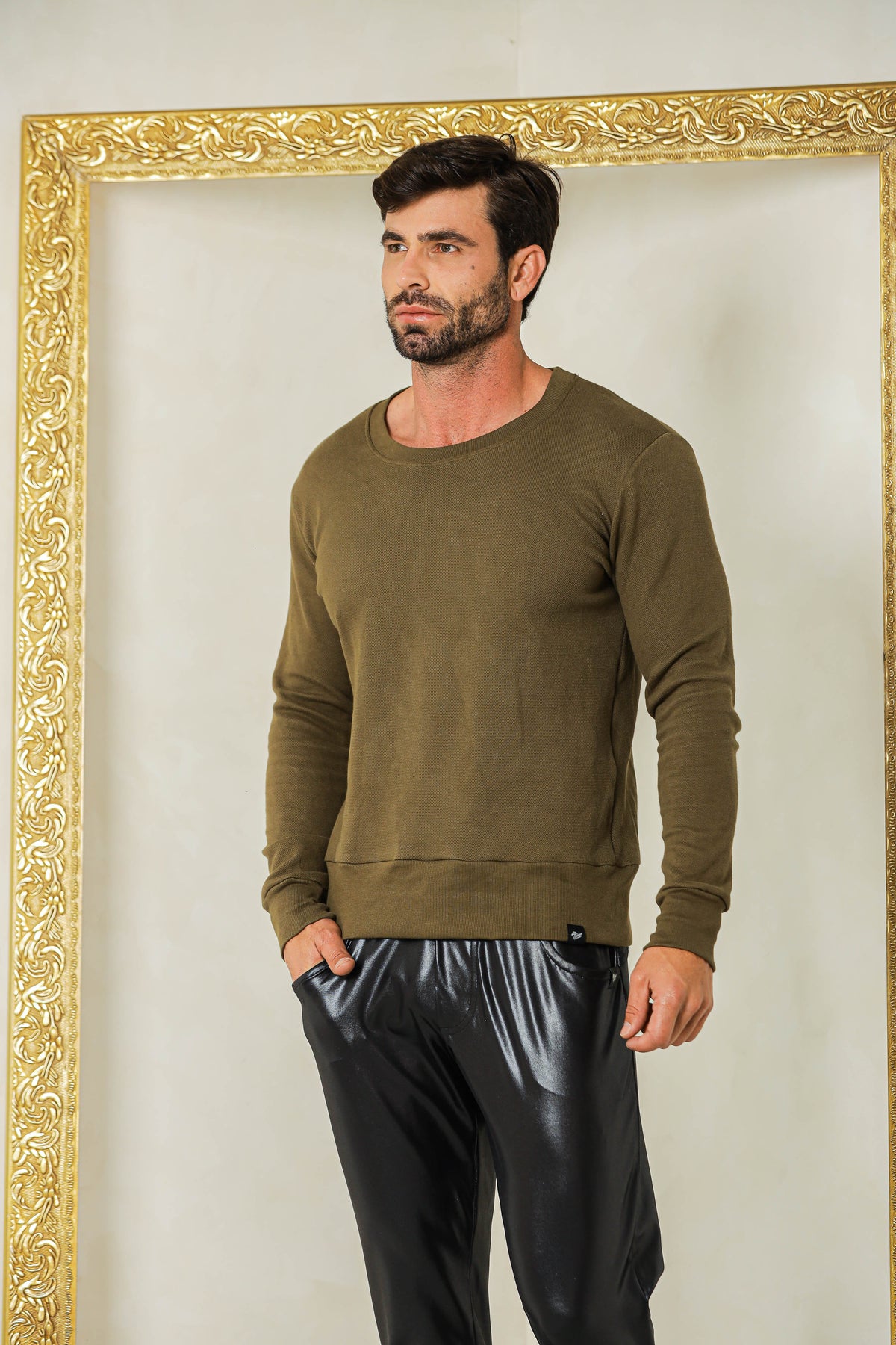 Suéter Masculino em Moletinho