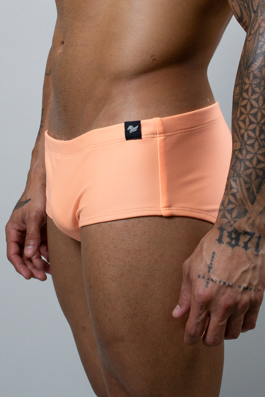 Sunga Clássica/Boxer Neon Laranja