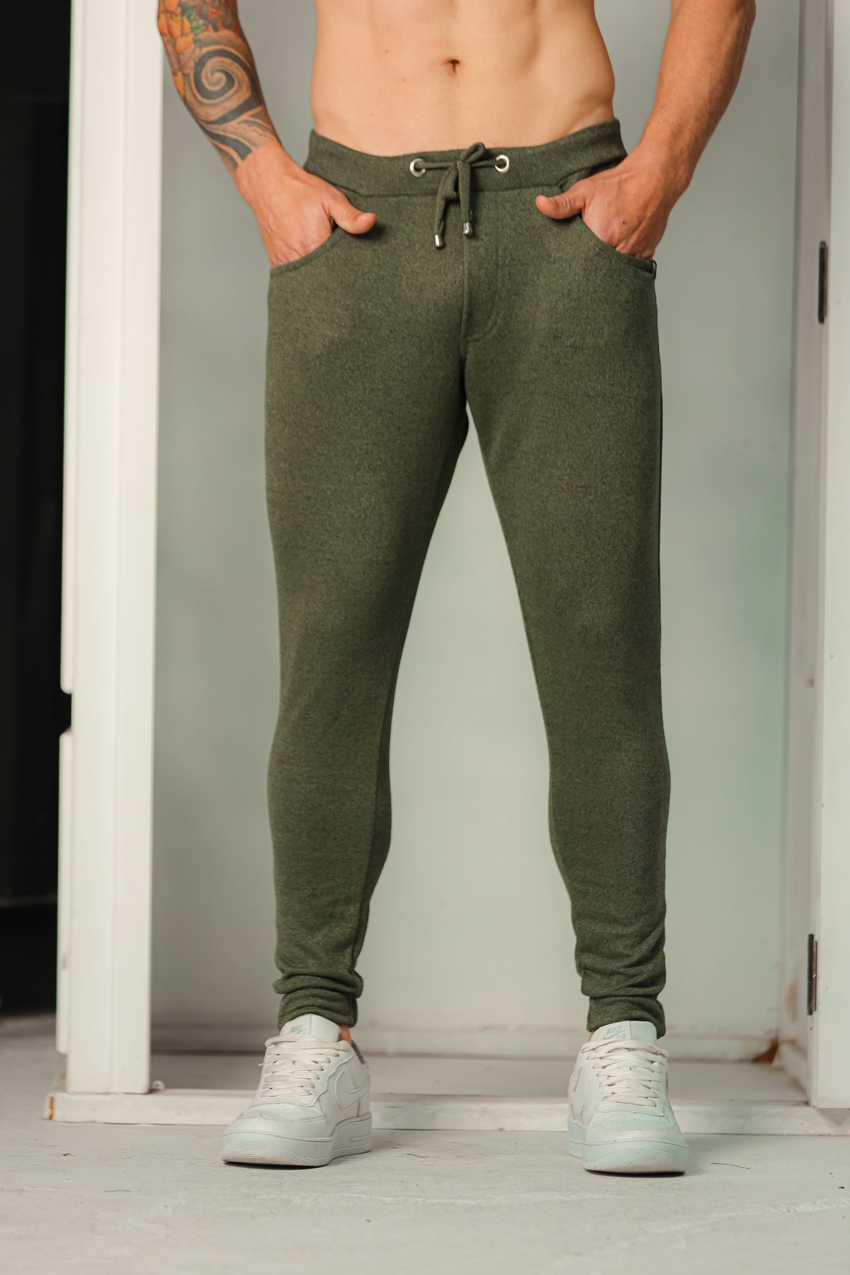 Calça Masculina Jogger em Lãzinha