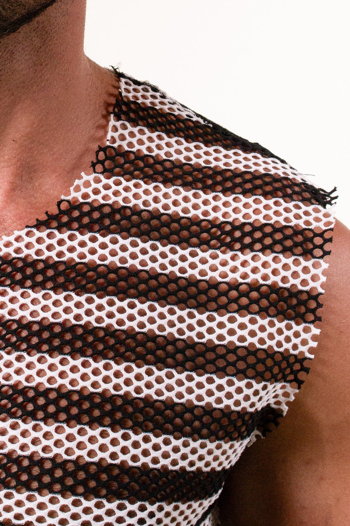 Regata Masculina Machão em Arrastão Listrado