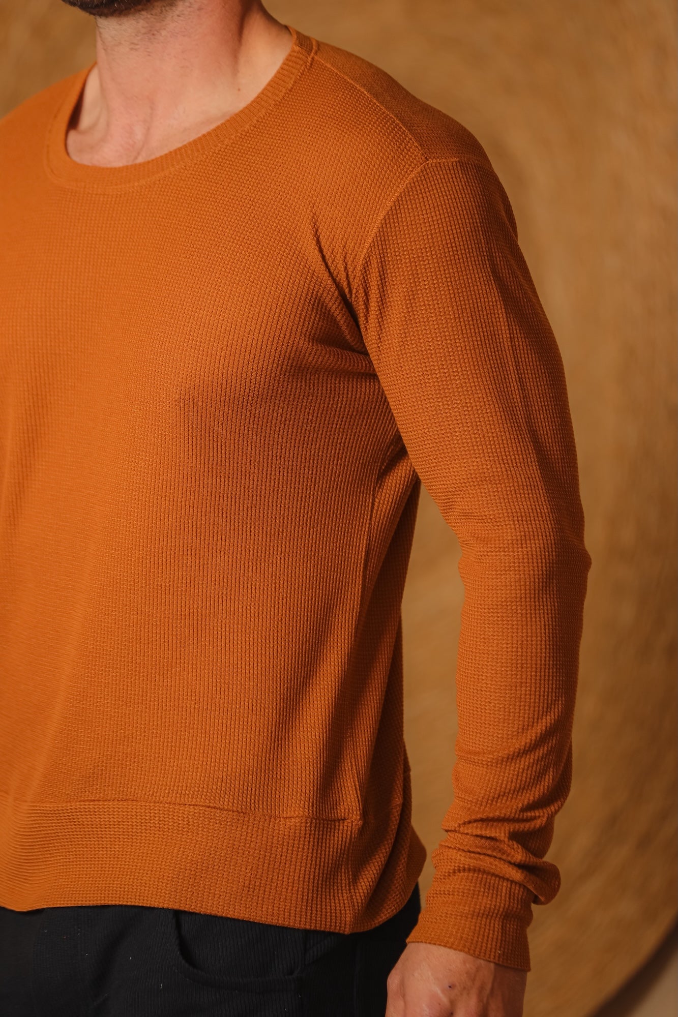 Suéter Masculino em Malha Crepe