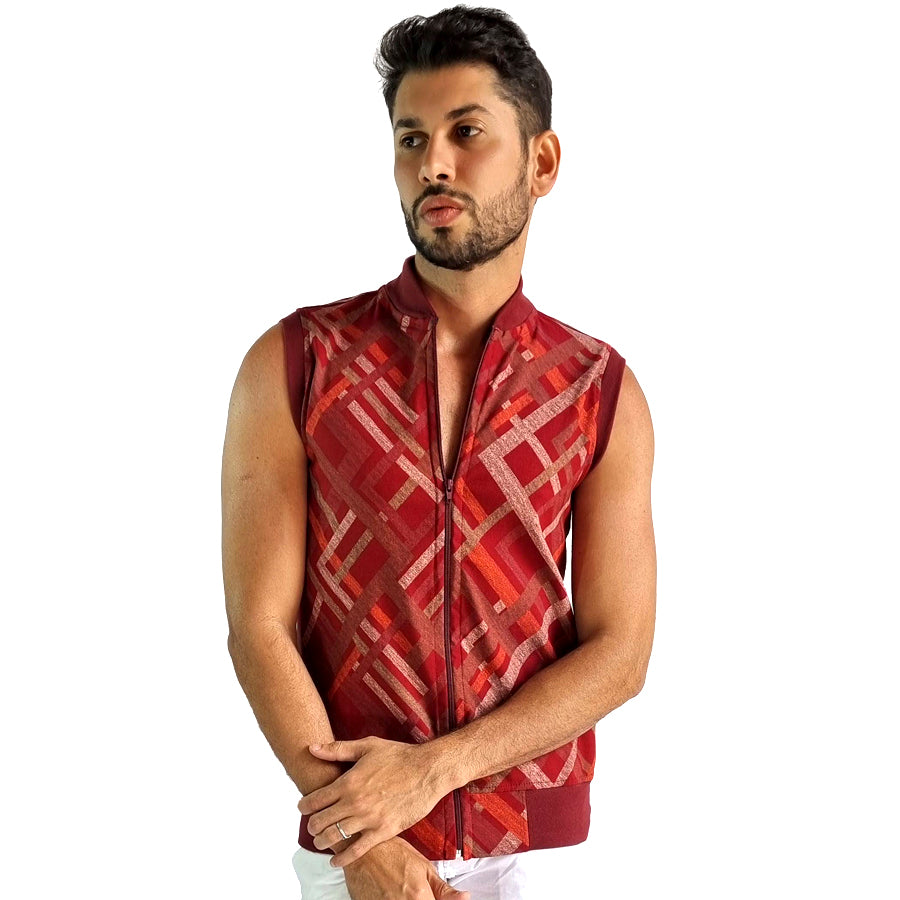 Colete Masculino Bengaline Estampado