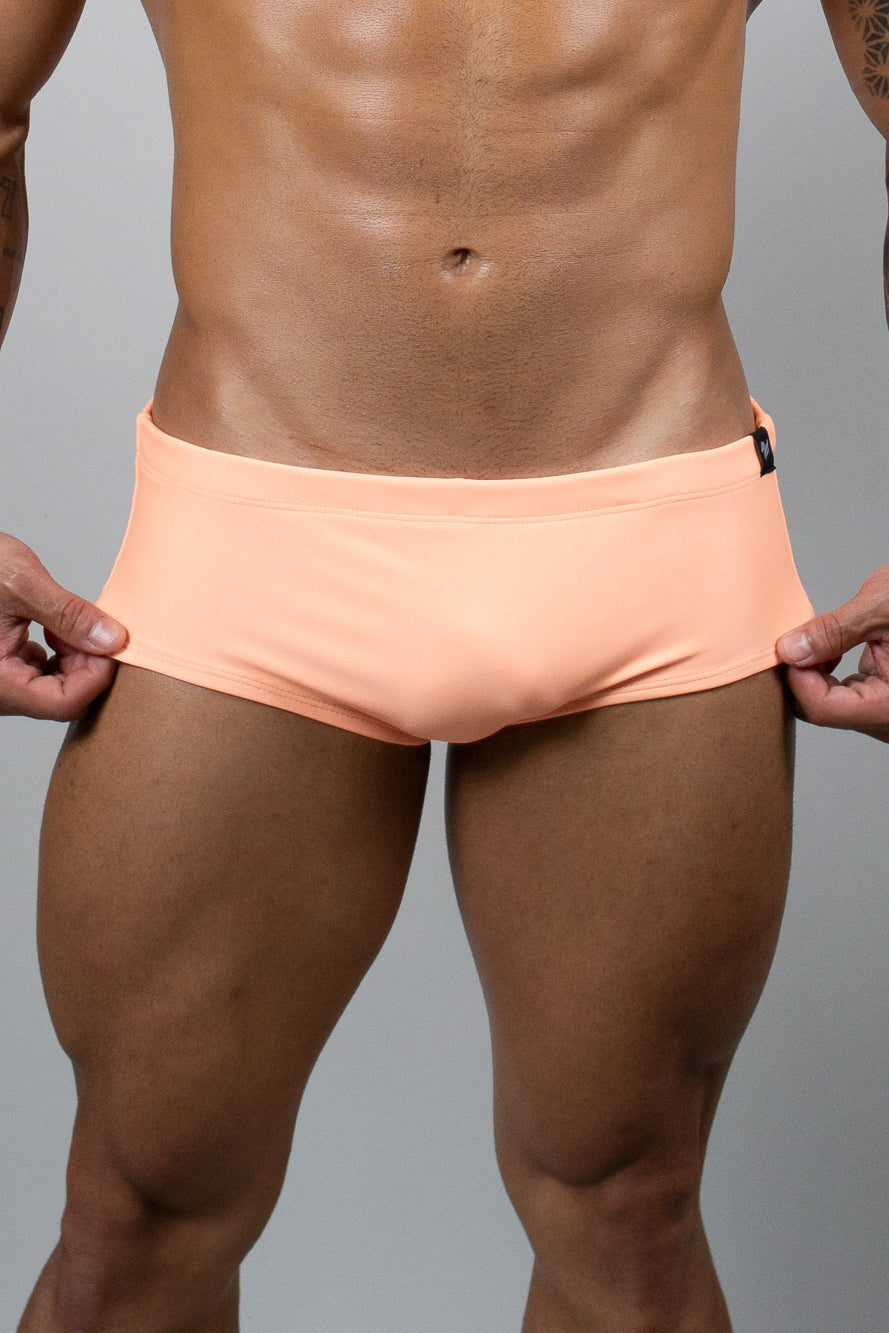 Sunga Clássica/Boxer Neon Laranja