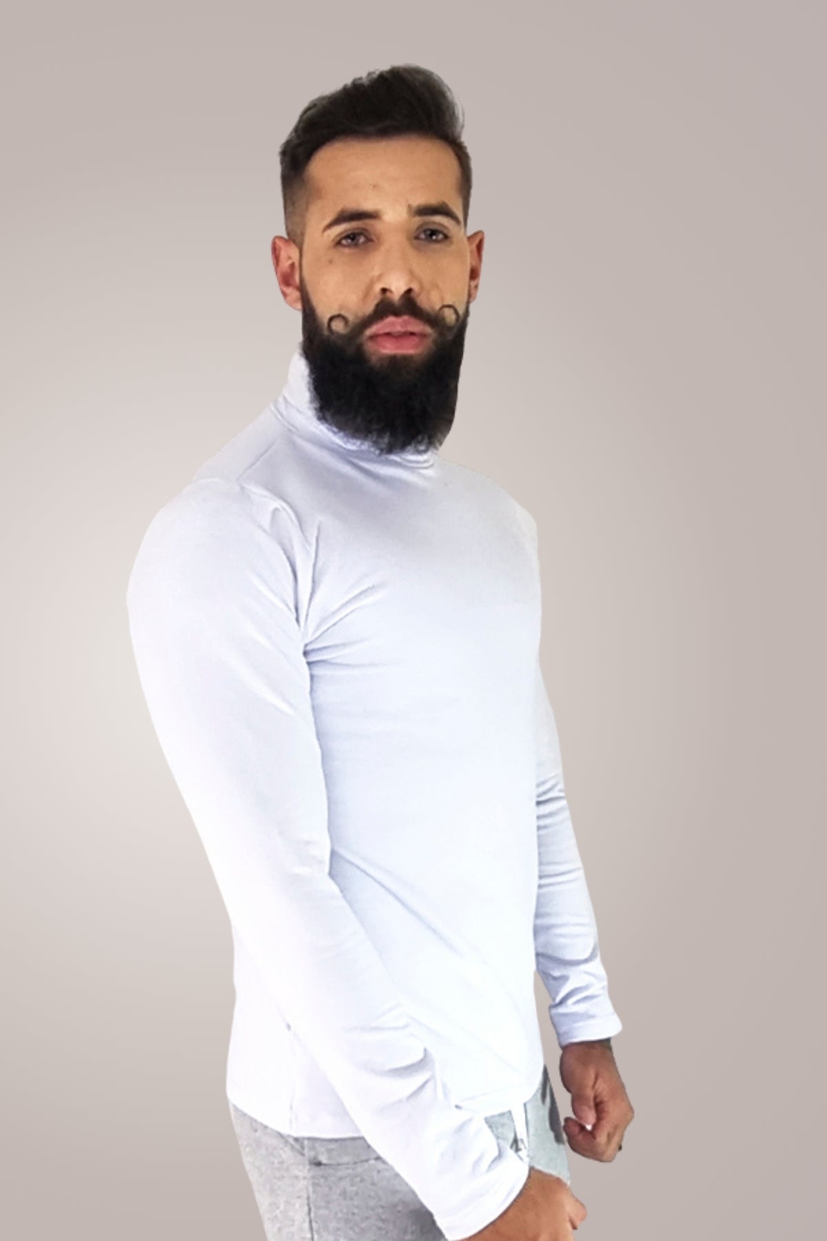 Blusa Masculina em Moletinho Gola Alta