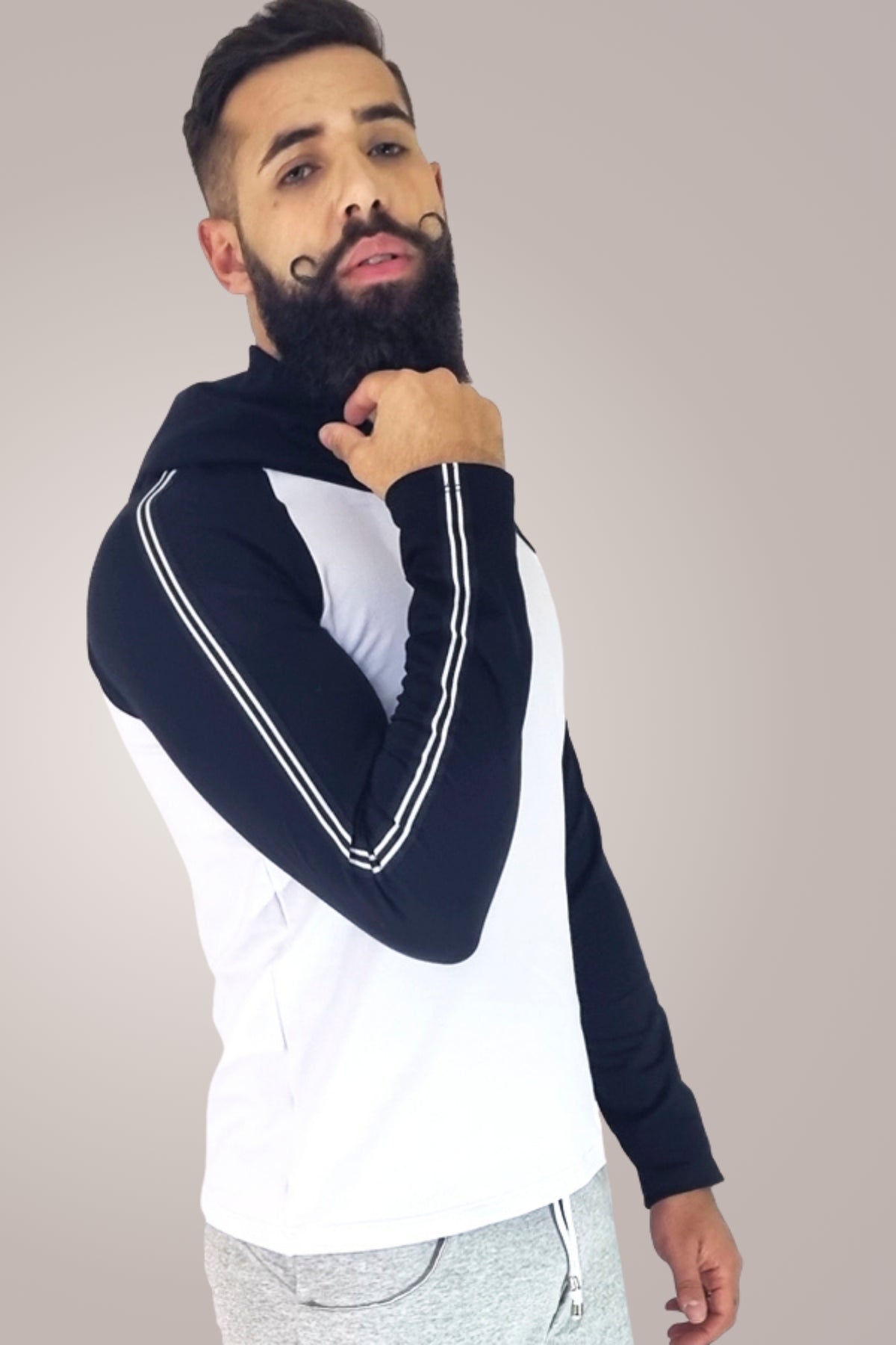 Blusa Masculina em Moletinho com Capuz