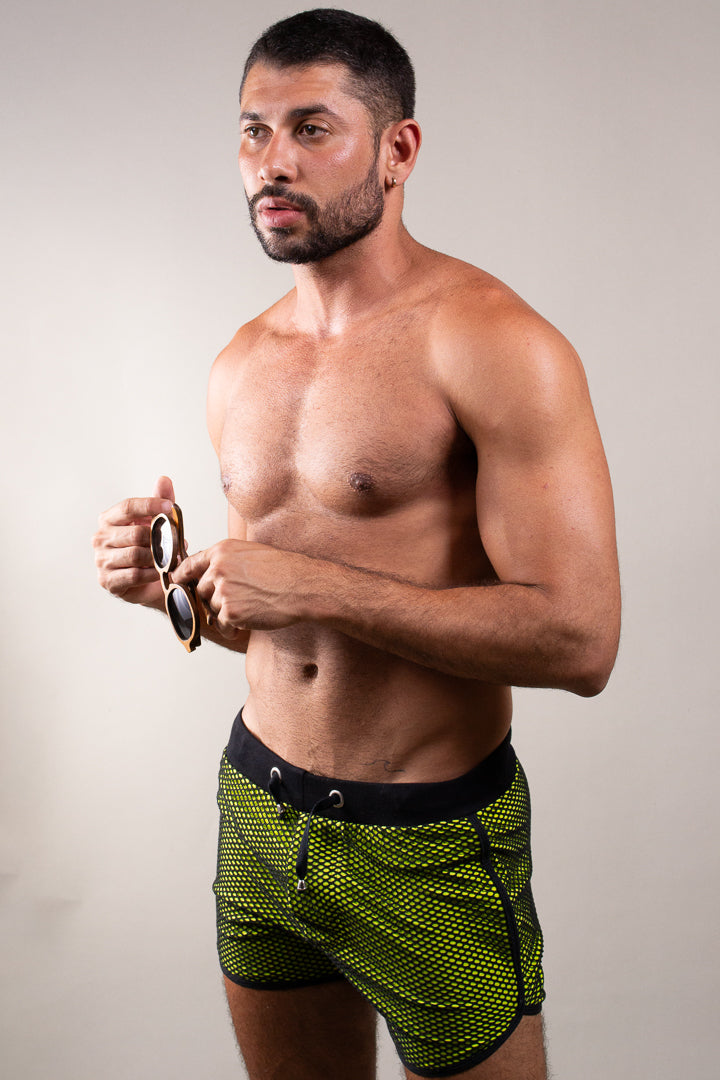 Short Masculino Modelo Fit Forrado