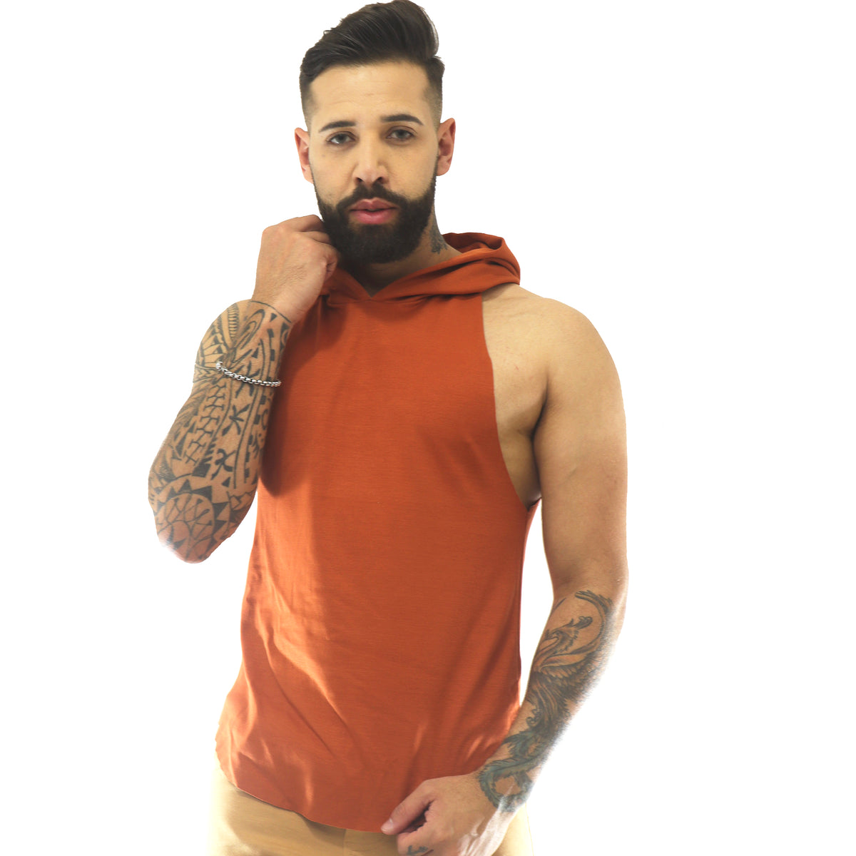 Regata Masculina Machão com Capuz