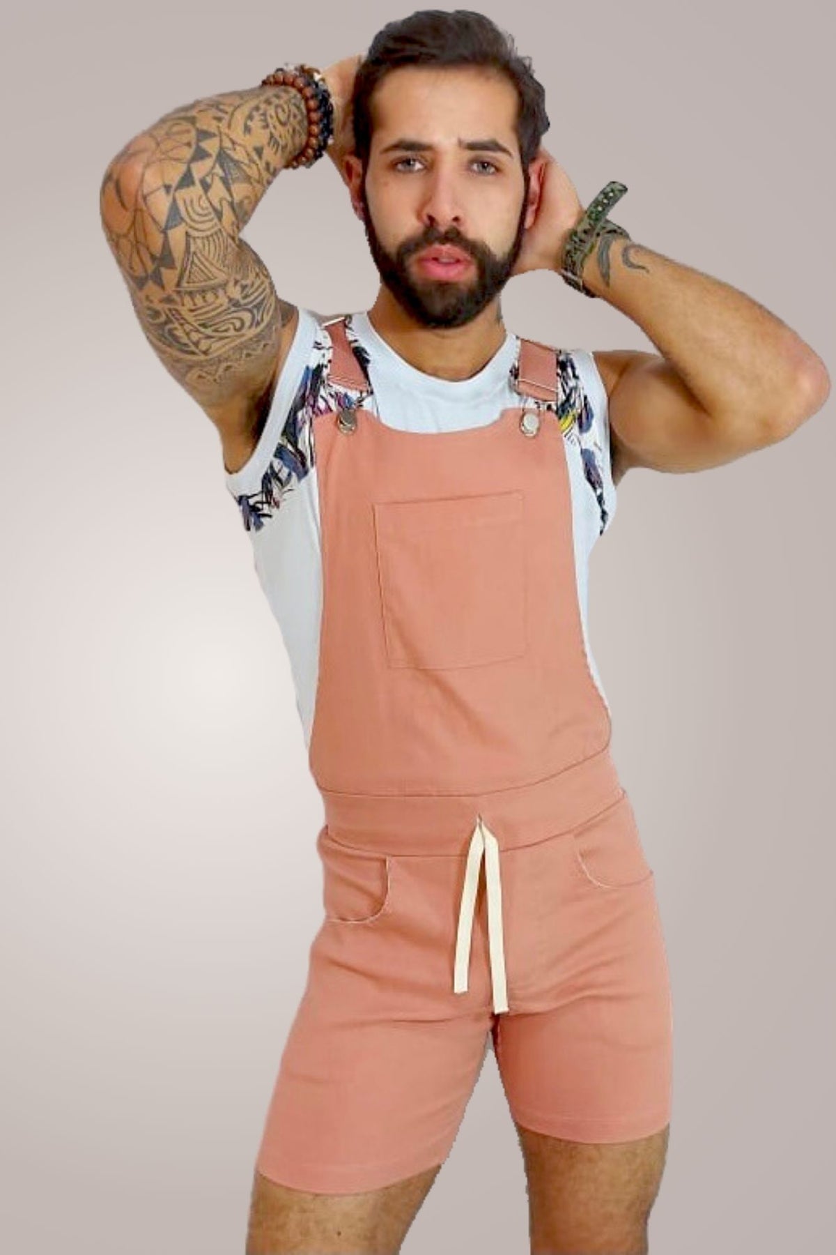 Macaquinho Jardineira Masculino