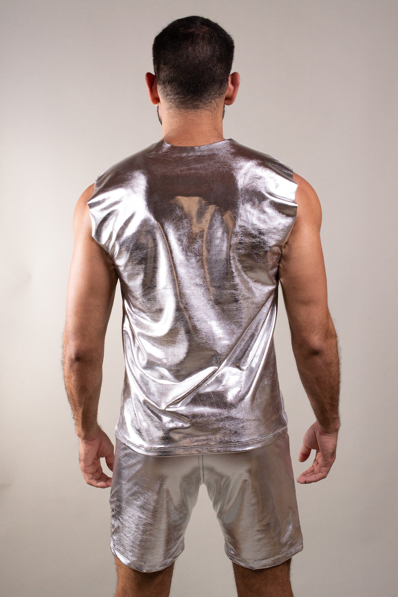 Conjunto Casual Masculino Metalizado