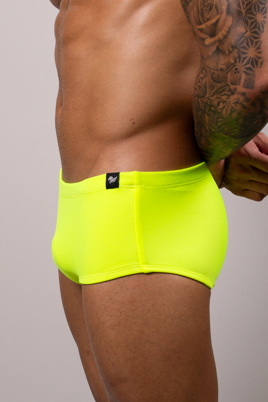 Sunga Clássica/Boxer Neon Amarelo