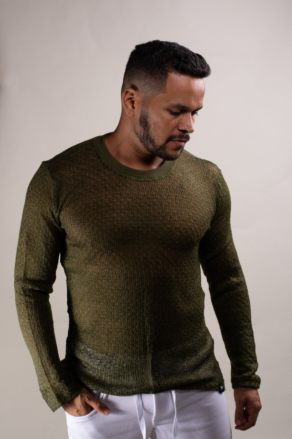 Blusa Masculina Lãzinha Verde