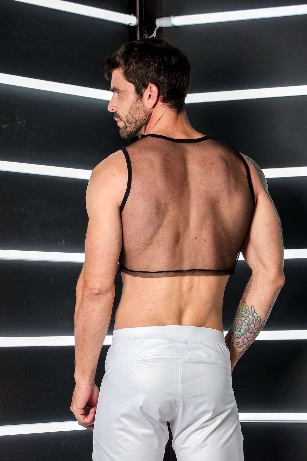 Cropped Masculino em Tule