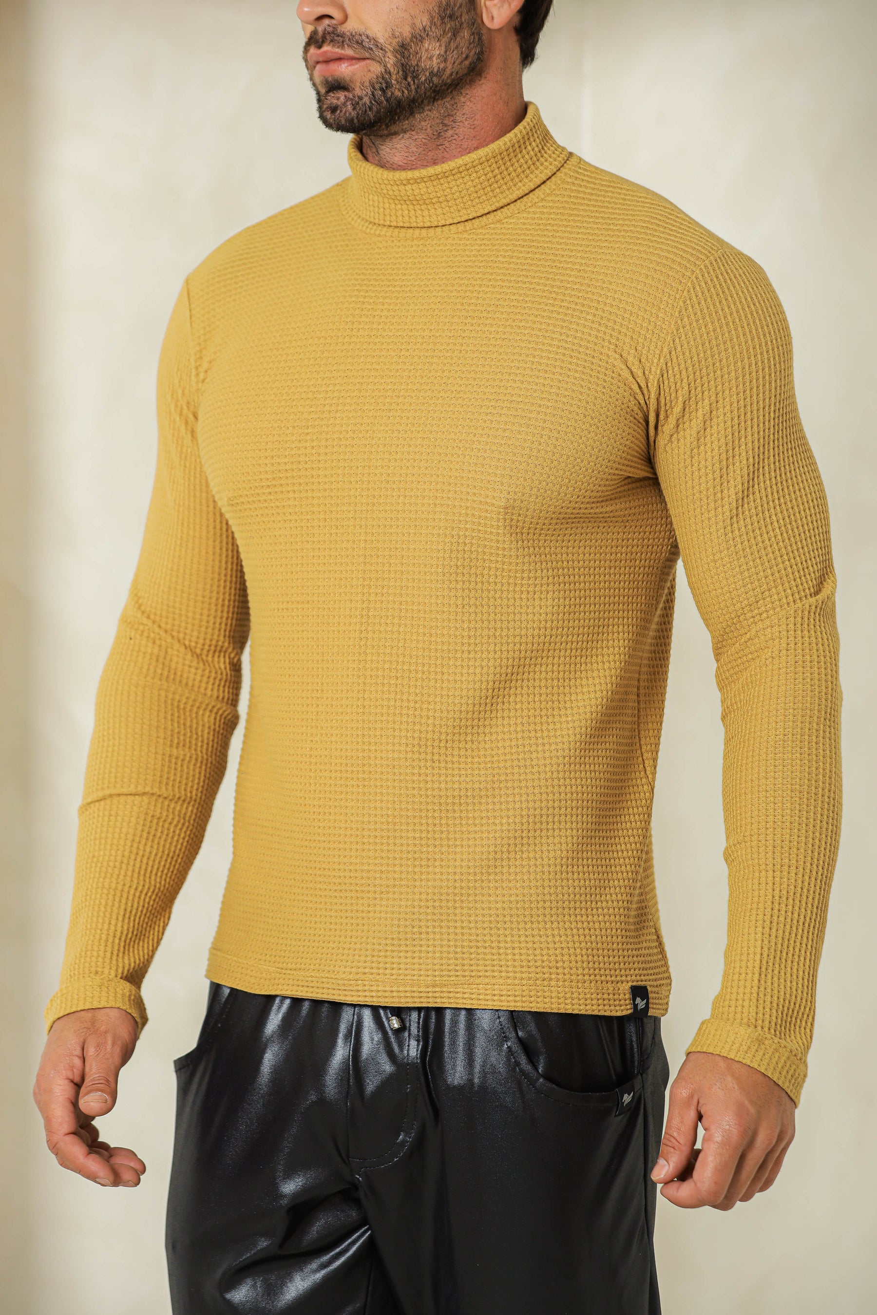 Suéter Masculino em Malha Crepe