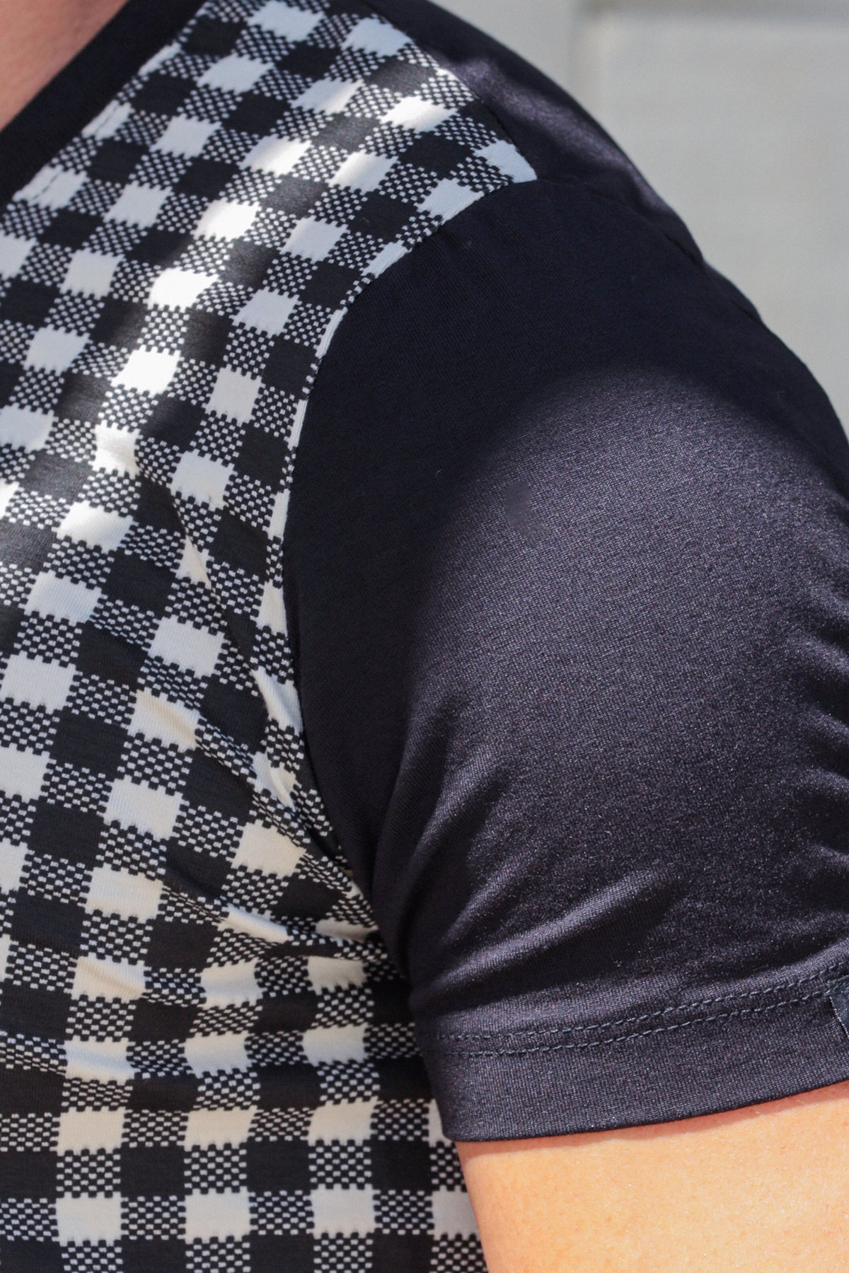 Camiseta Masculina Viscolycra Xadrez
