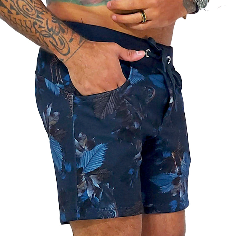 Shorts Masculino de Moletinho Estampado