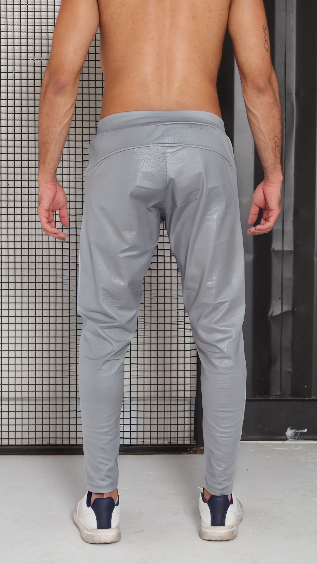 Calça Masculina em Cirrê Pele de Crocodilo