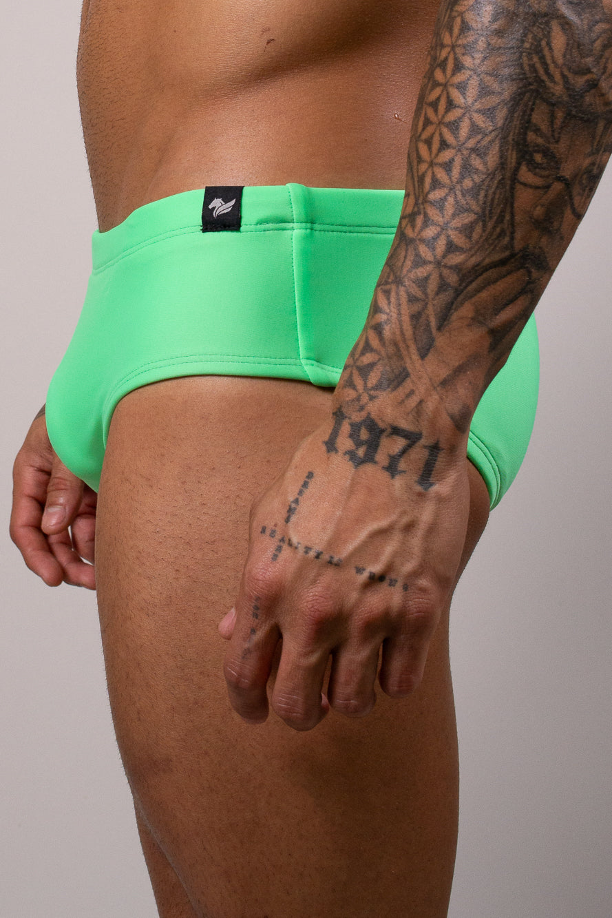 Sunga Slim Neon Verde