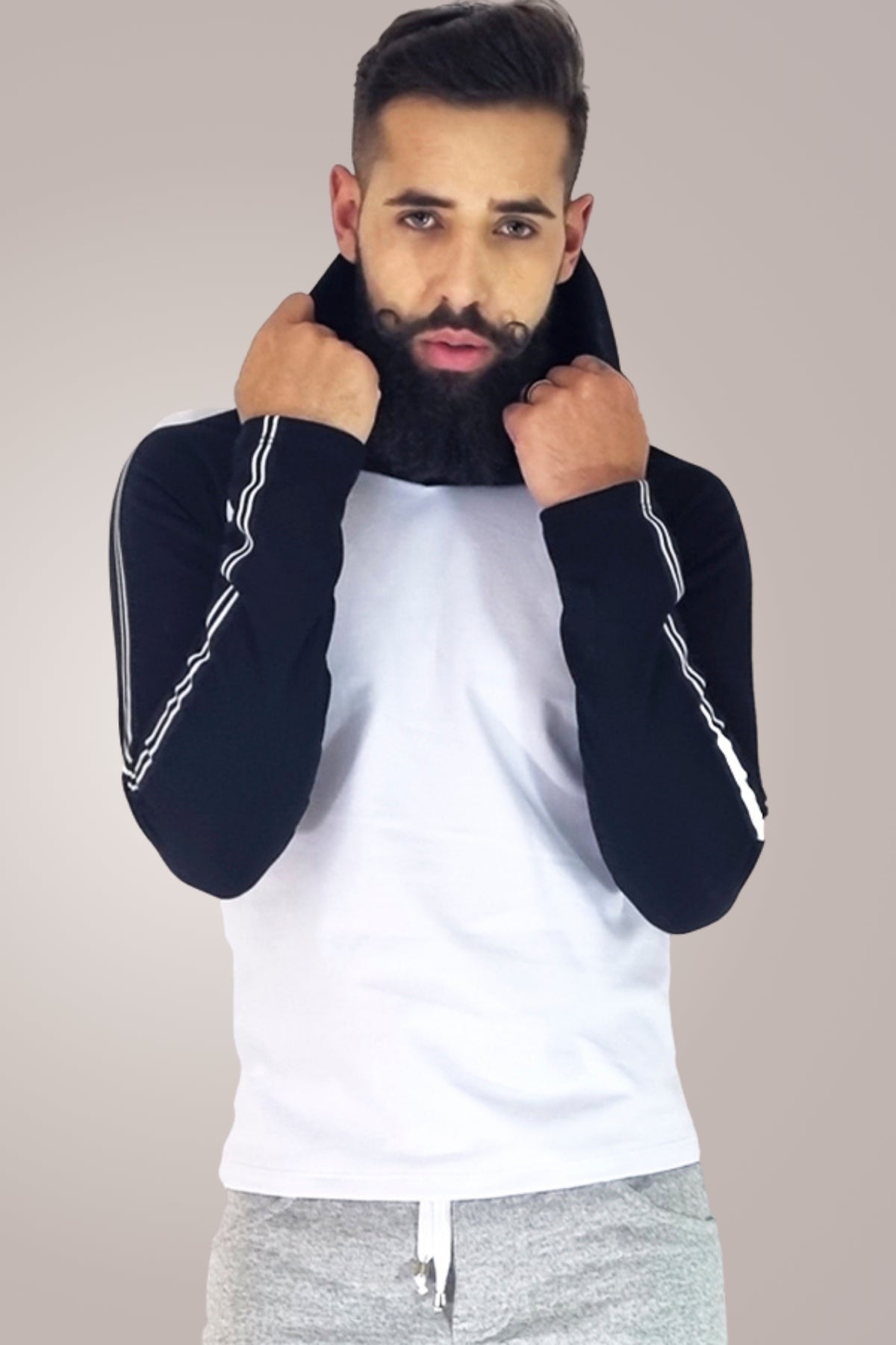 Blusa Masculina em Moletinho com Capuz