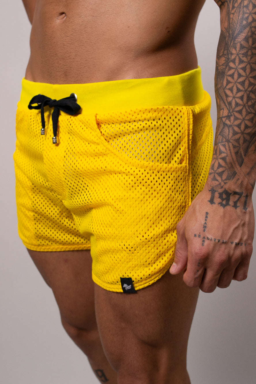 Short Masculino Fit em Tela Aberta