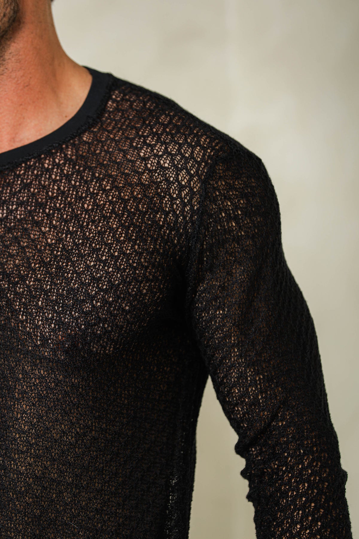 Blusa Masculino em Malha Tricot
