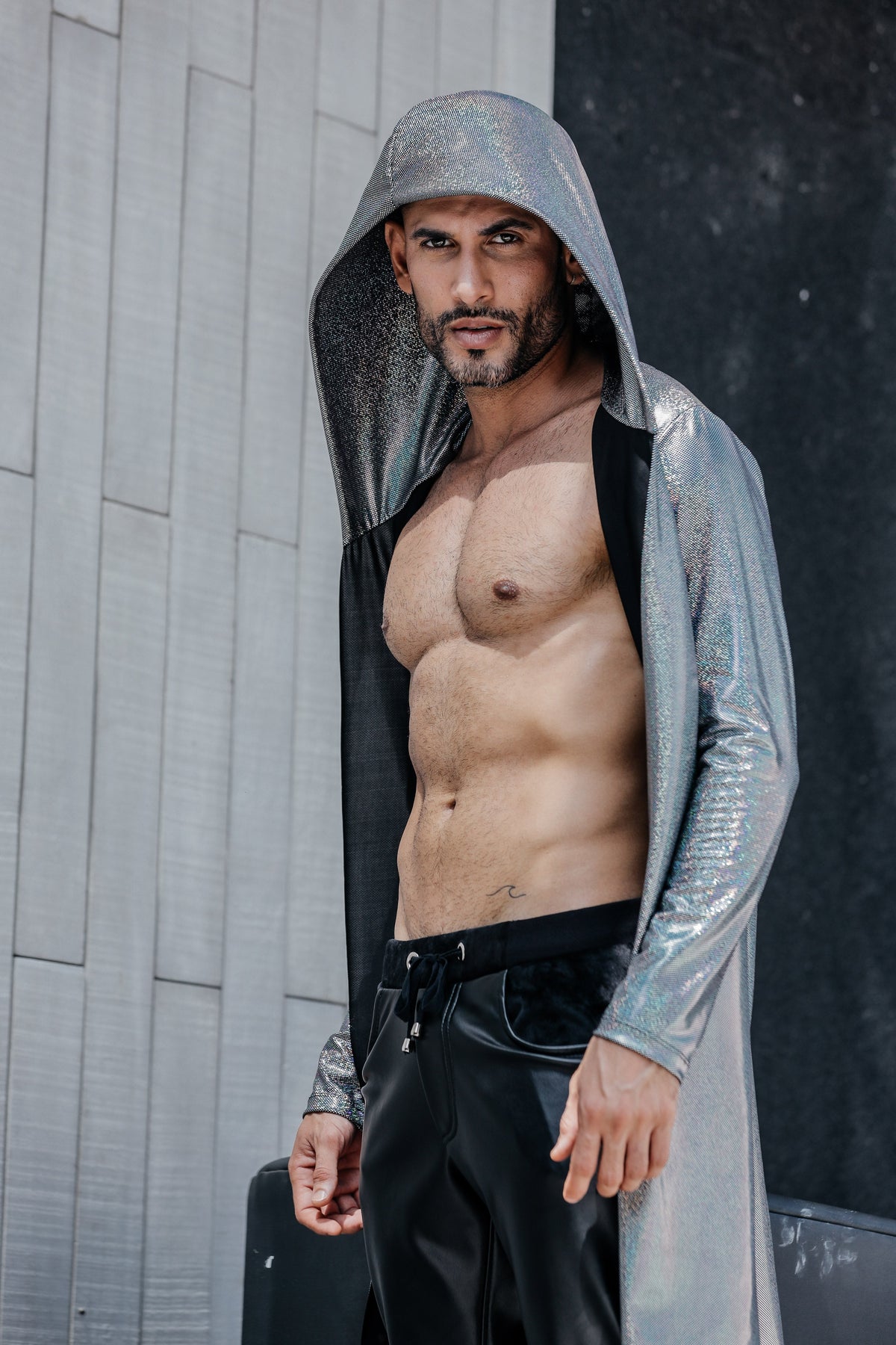 Cardigan Masculino Holográfico