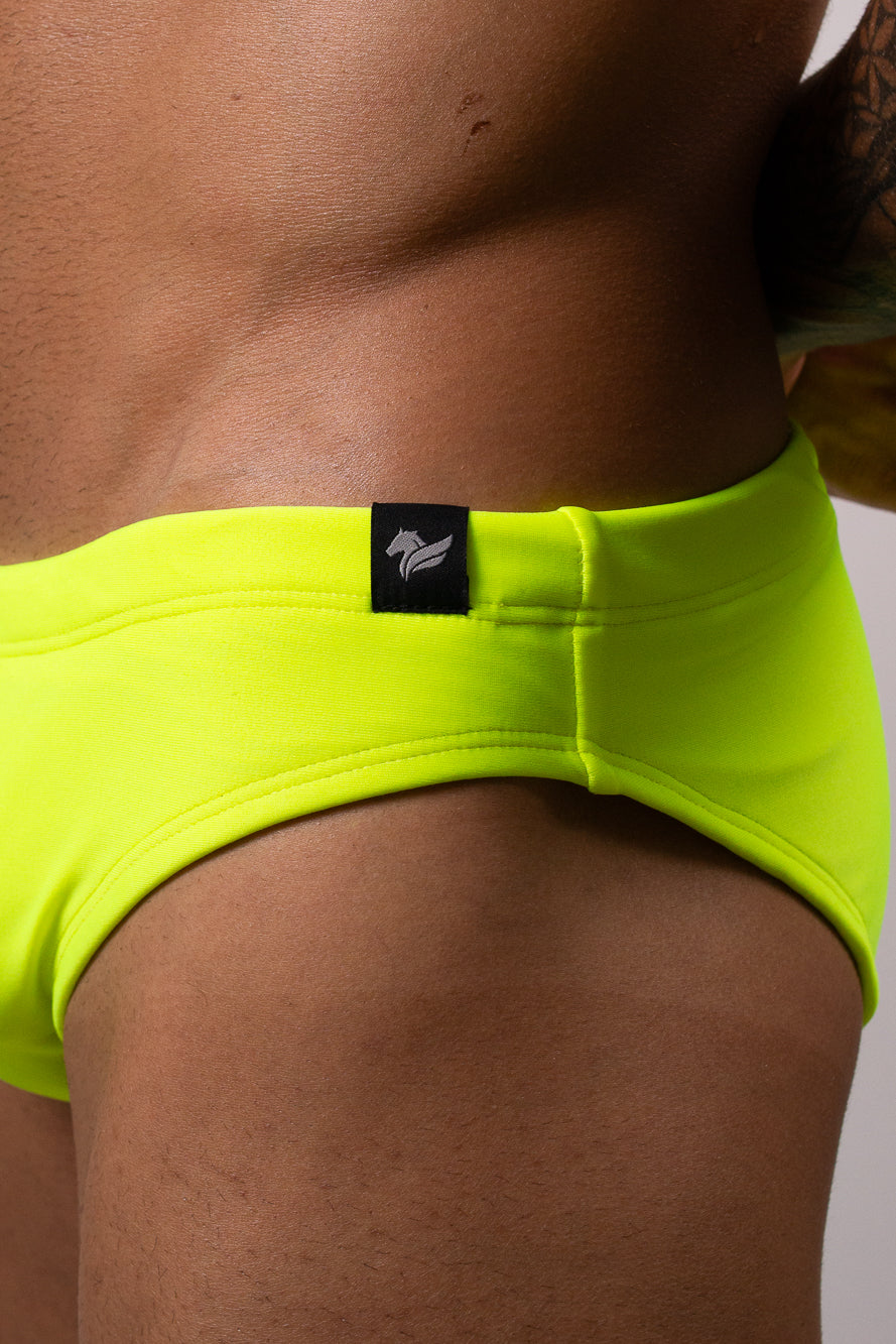 Sunga Super Slim Neon Amarela