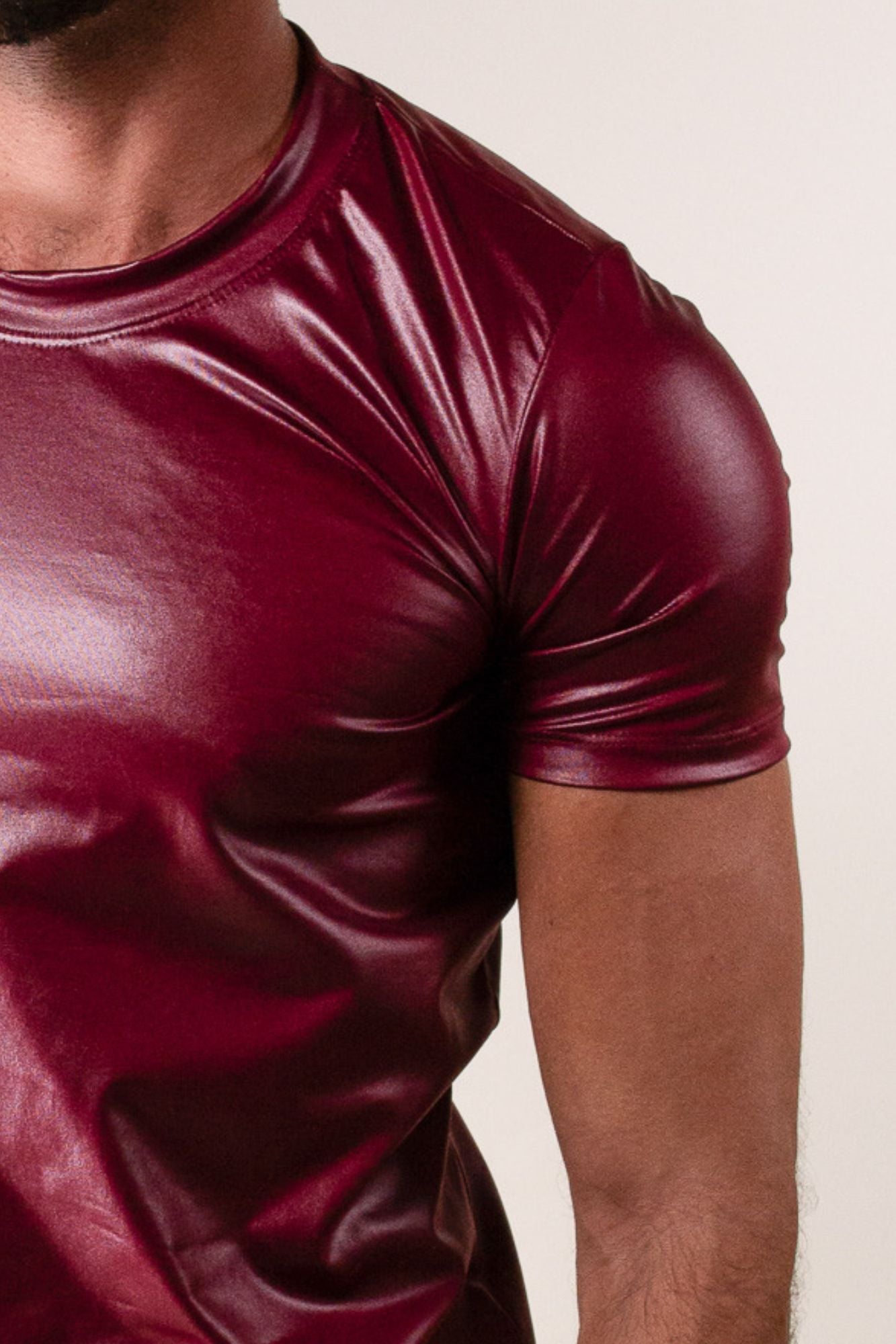 Camiseta Masculina Cirrê Bordô