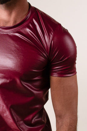 Camiseta Masculina Cirrê Bordô