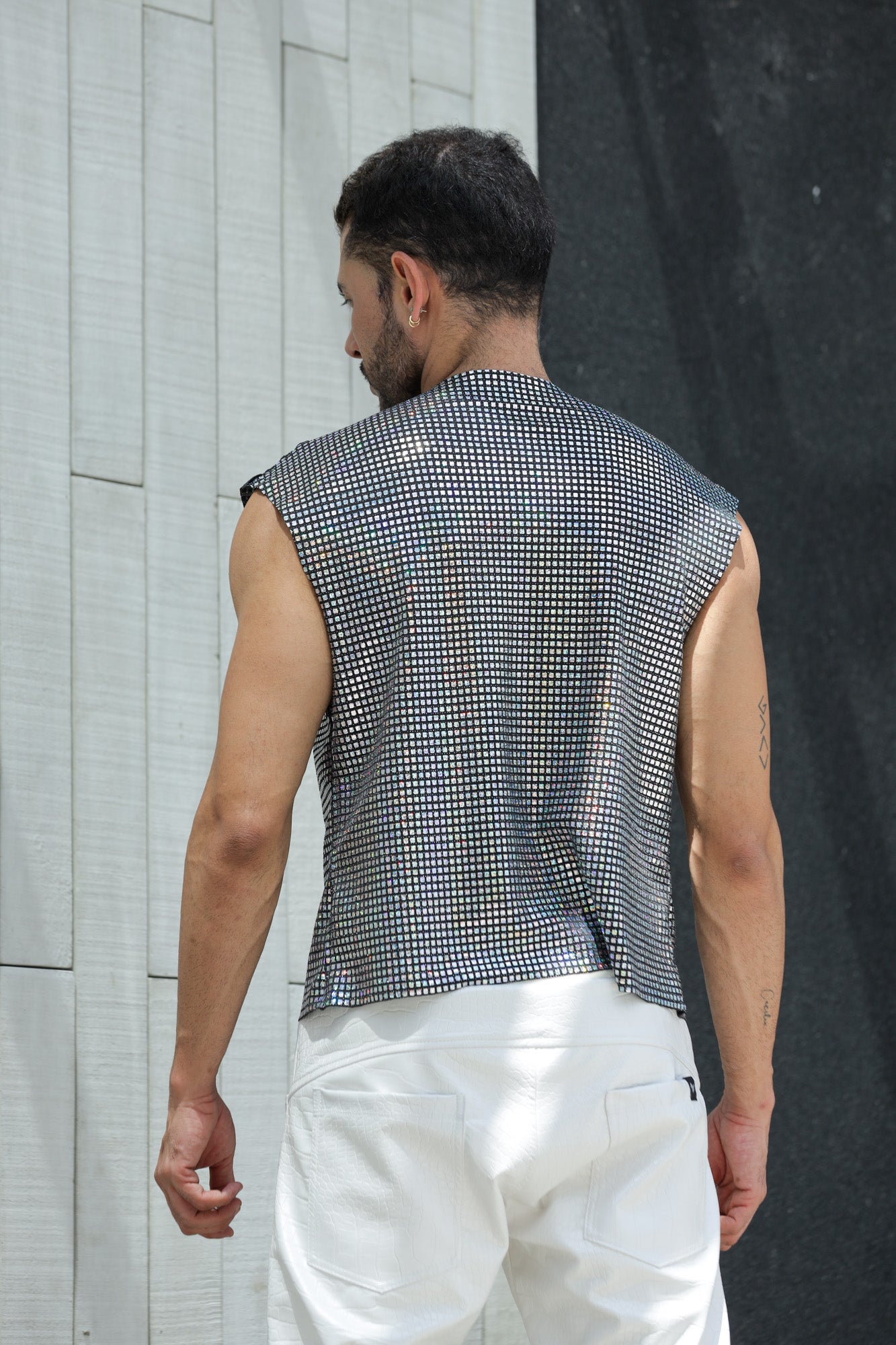 Colete Masculino Holográfico