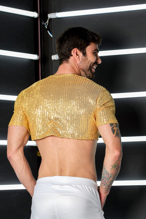 Cropped Masculino em Paetê