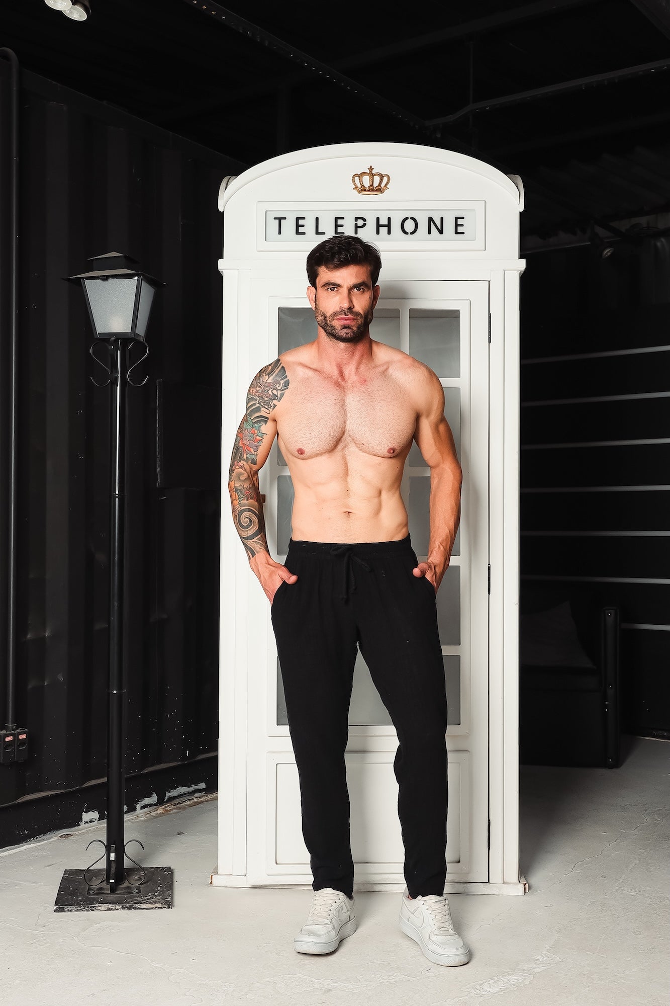 Calça Masculina em Malha Gaze