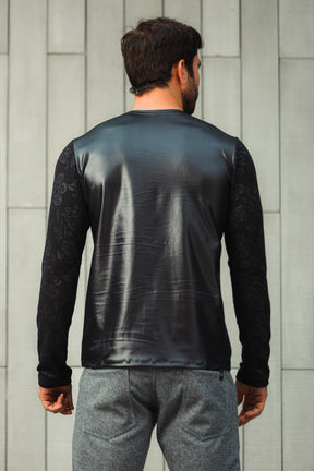 Camiseta Masculina Manga Longa Cirrê
