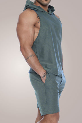 Conjunto Masculino em Malha Jeans