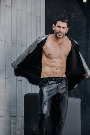 Cardigan Masculino Holográfico