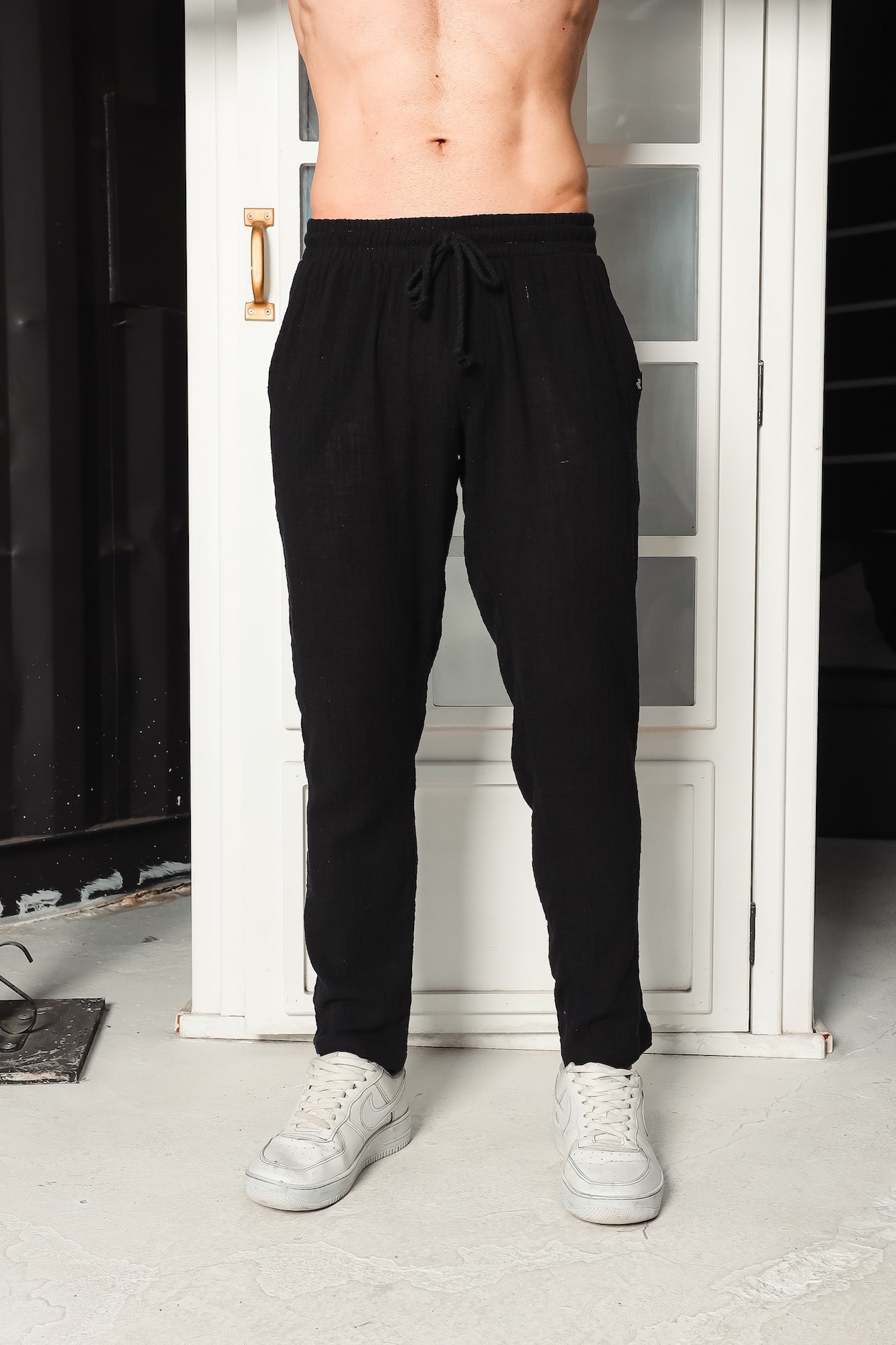 Calça Masculina em Malha Gaze