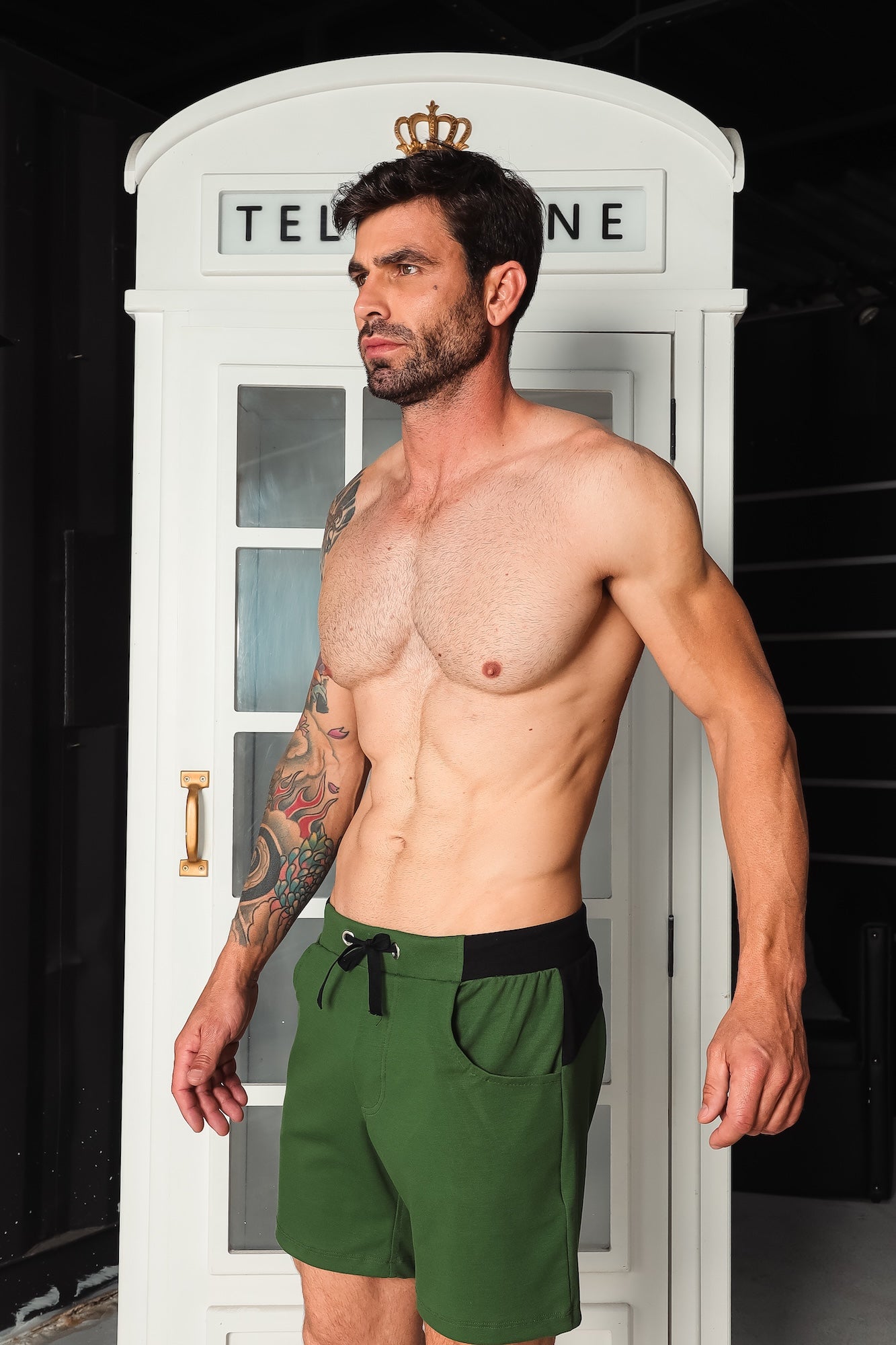 Short Masculino em Malha Ponto Roma