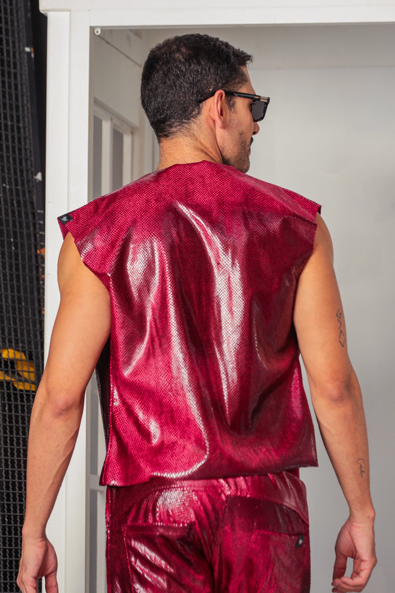 Conjunto Masculino em Veludo Resinado