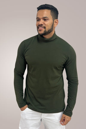 Blusa Masculina Cacharrel Malha Verde