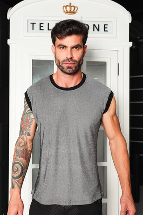 Regata Machão Malha Canelada