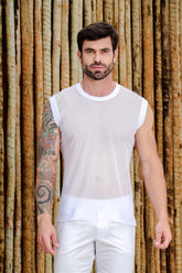 Regata Masculina Machão em Tule