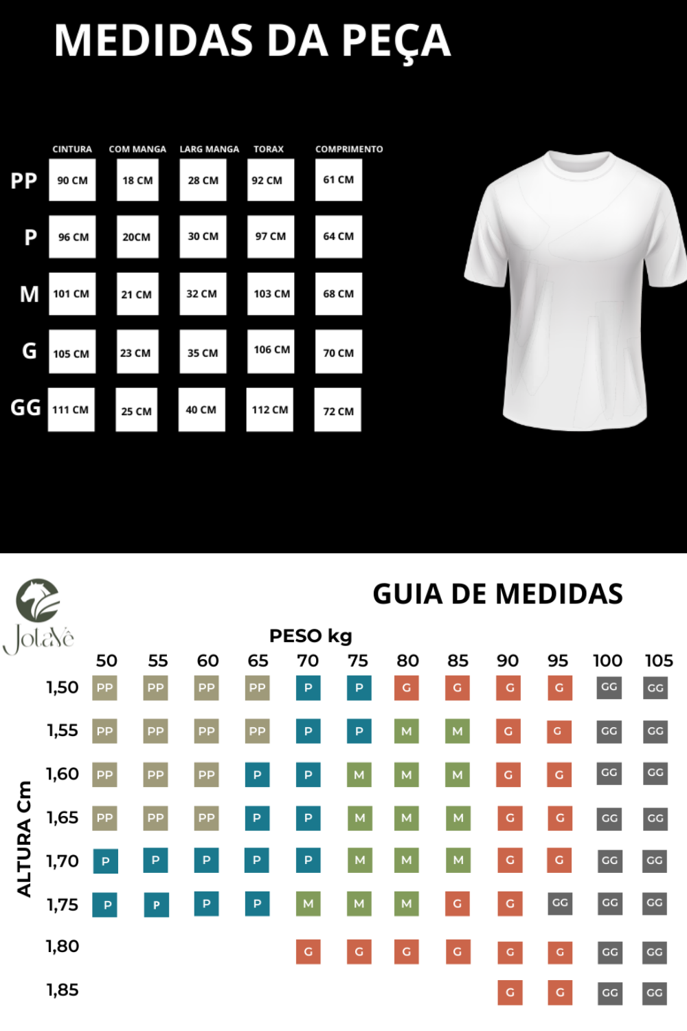Camiseta Masculina em Malha