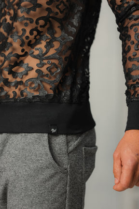 Jaqueta Masculina em Tule Resinado Edição Limitada