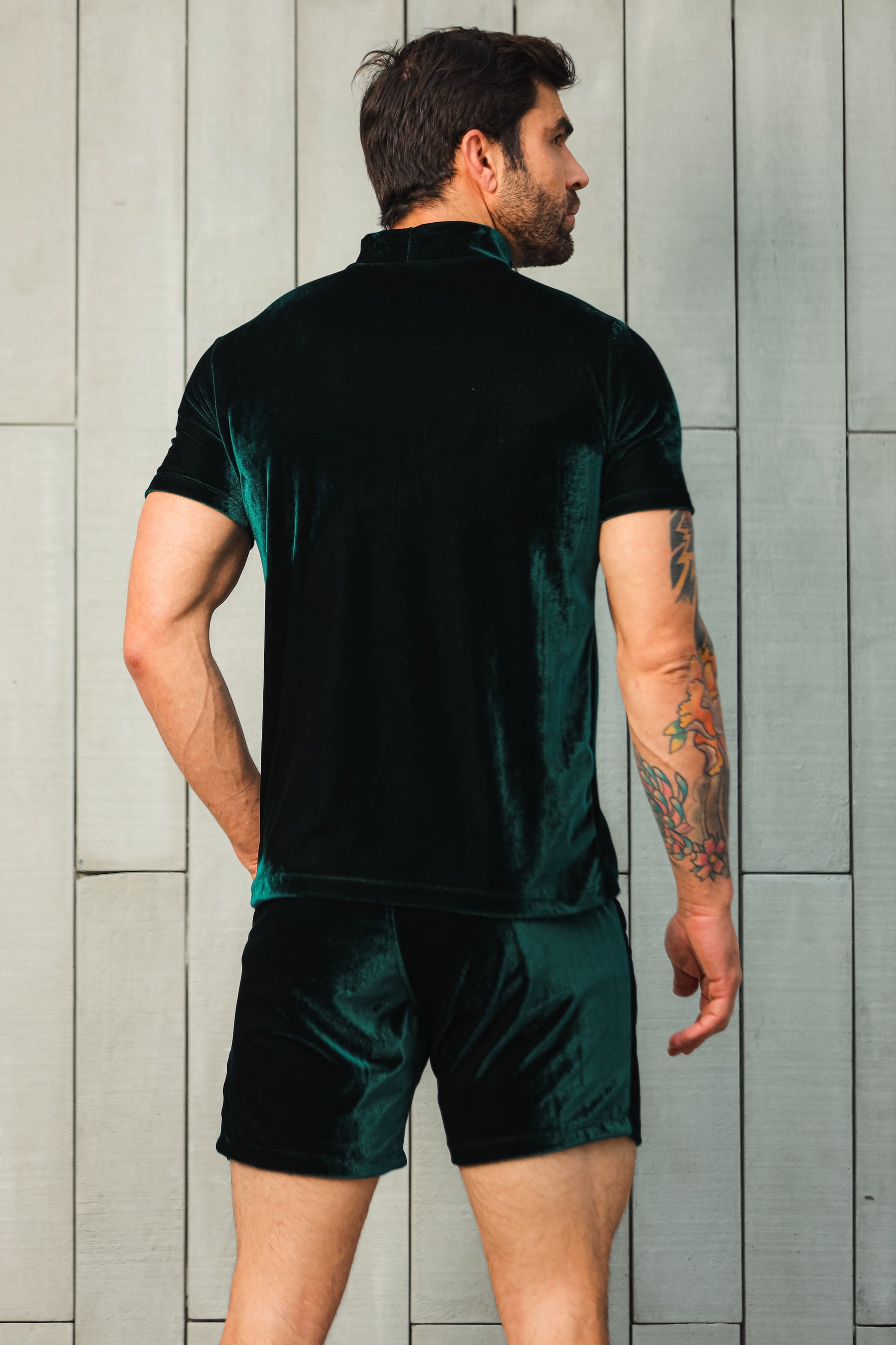 Conjunto Masculino em Veludo