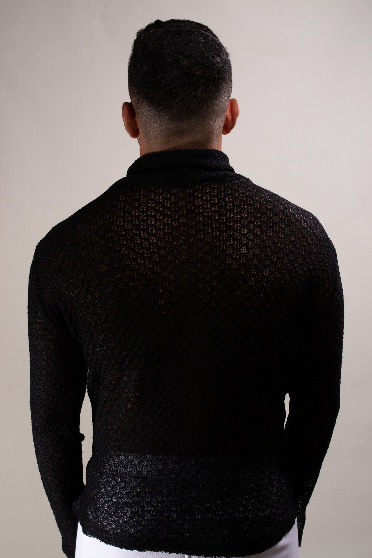 Blusa Cacharrel Tricot De Lã Preta