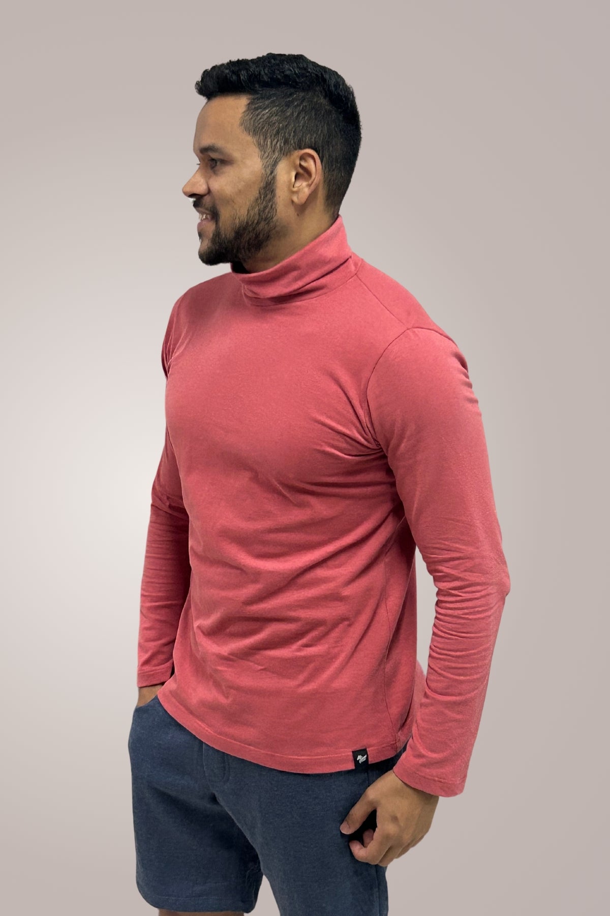 Blusa Masculina Cacharrel Viscolycra Goiaba