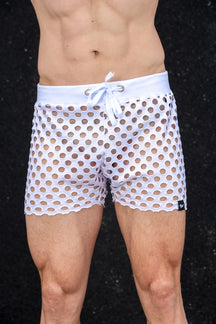 Short Masculino em Arrastão Aberto